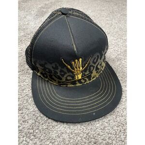 Shreddy Hat Trucker Snapback Skateboard Shred Skate Punk Grunge Hang Loose Hand